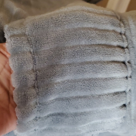 Soft Surroudings Soft Fleece Ribbed Pullover Sweater Size S - Picture 4 of 6